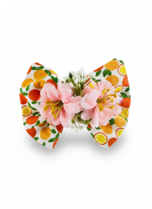 Citrus Bloom Hair Bow