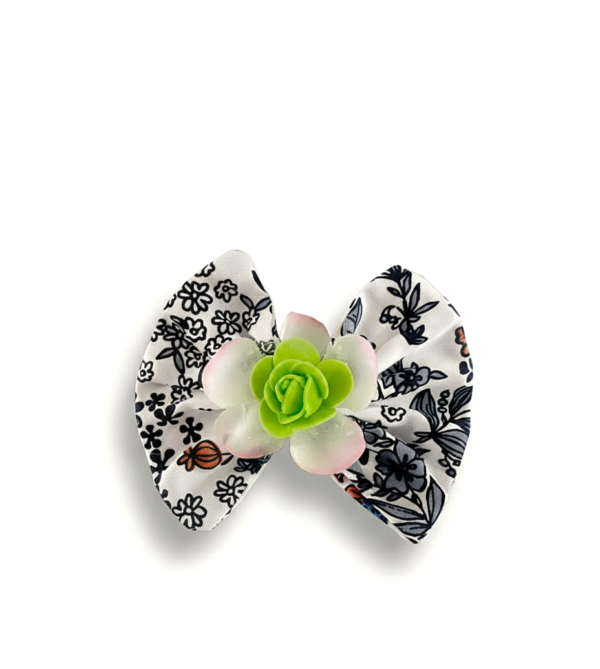 Floral Hair Bow Spring bloom Floral Hair Bow