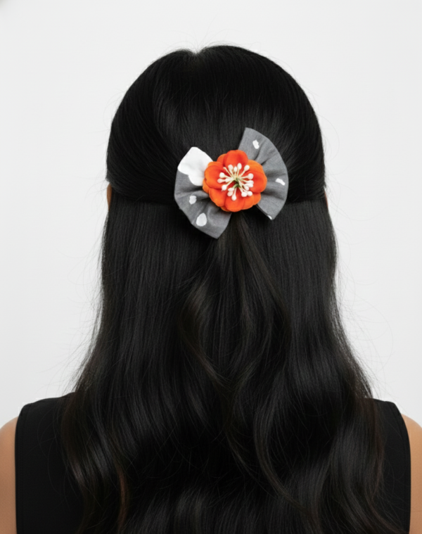 Ember Bloom Hair Bow