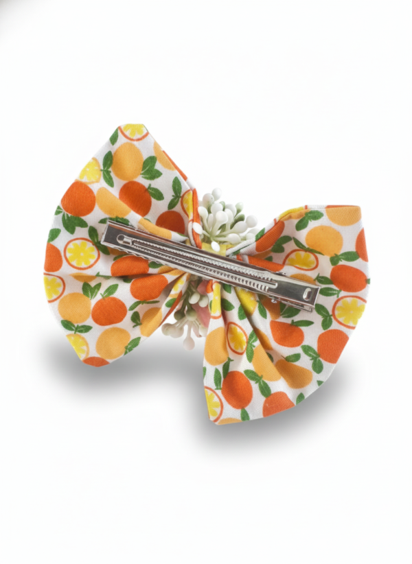 Citrus Bloom Hair Bow