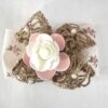 IMG_0174 Blush Rose Burlap Hair Bow