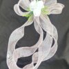Petal Pink Garden Ribbon Hairpiece