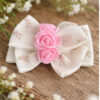 Blush garden bow