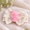 Blush garden bow