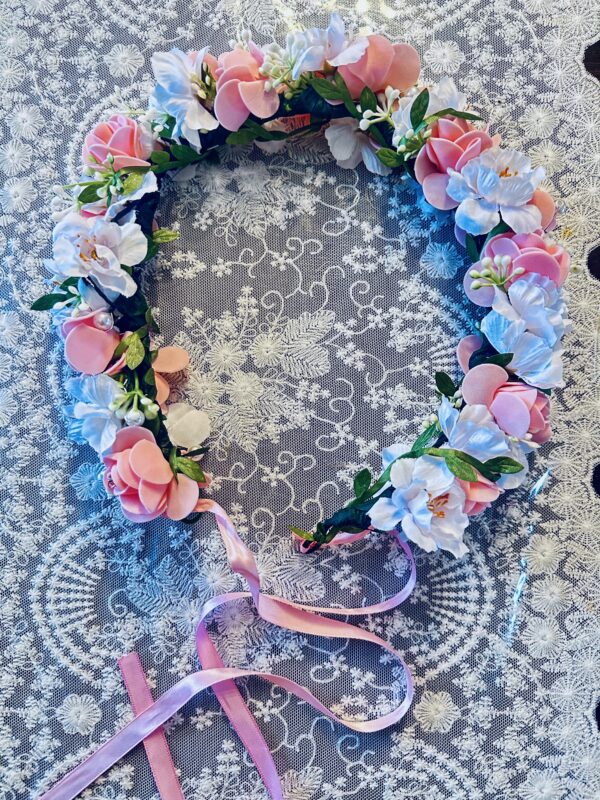 Blush Blossom Flower Crown