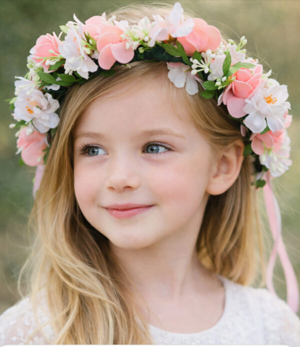 Blush Blossom Flower Crown