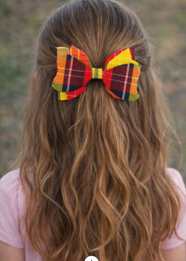 Brightwood Plaid Bow