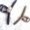 IMG_0331 Pearl Noir Hair Claw Duo