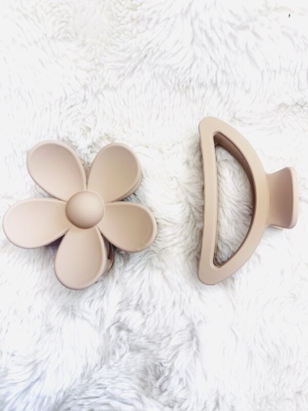 Petal & Arc Hair Claw Set