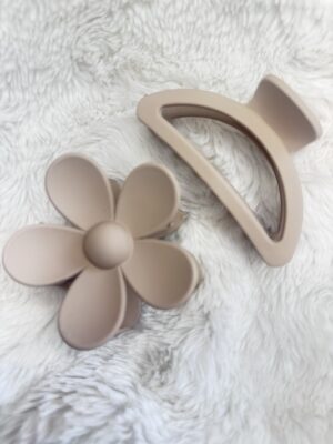 Petal & Arc Hair Claw Set