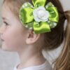Spring Blossom Satin Bow