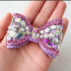Luminous Gemstone Bow